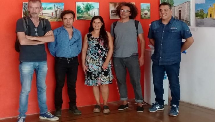 Se inauguró una muestra pictórica en el norte puntano