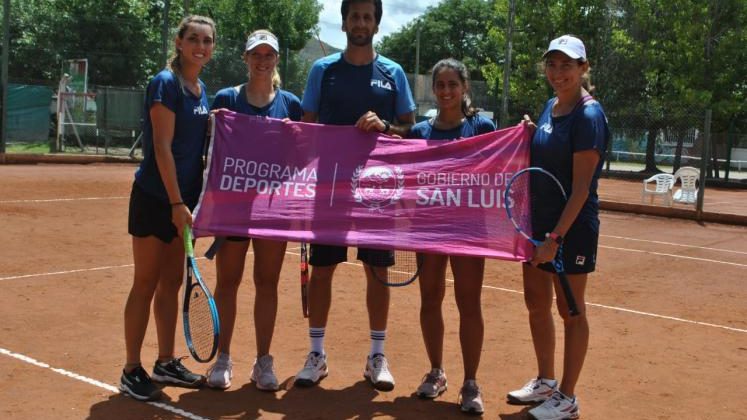 La Selección Argentina de Tenis ya está en San Luis