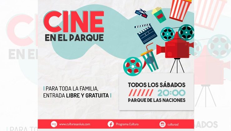 En el Parque de las Naciones habrá cine gratuito todos los sábados