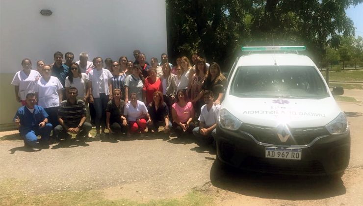 Entregaron un vehículo de traslado al Hospital de Unión