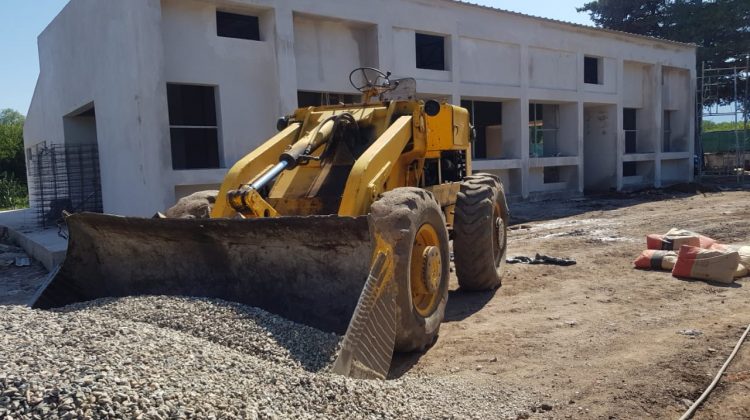 Avanza la construcción de la nueva escuela del Paraje Balcarce