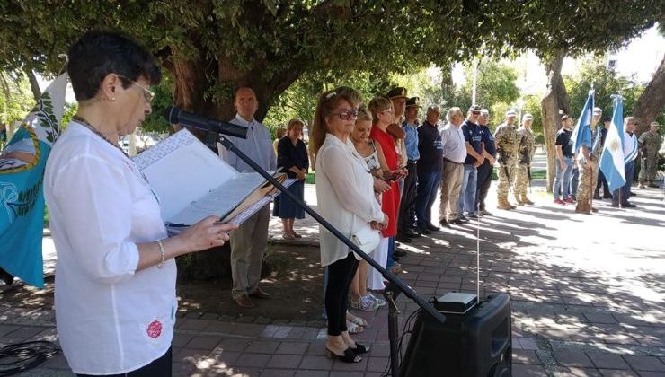 Conmemoraron los 242 años del natalicio del general San Martín