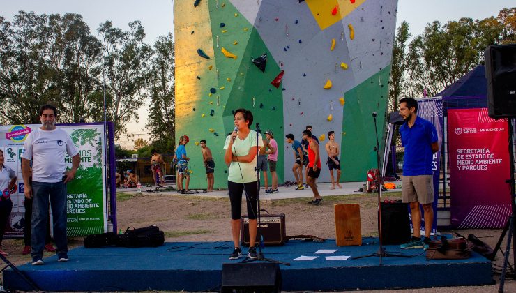 La fiesta de la escalada se vivió en el Parque de las Naciones