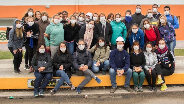 La Metropolitana recibió la visita del equipo de docentes y no docentes del Instituto “Causay”