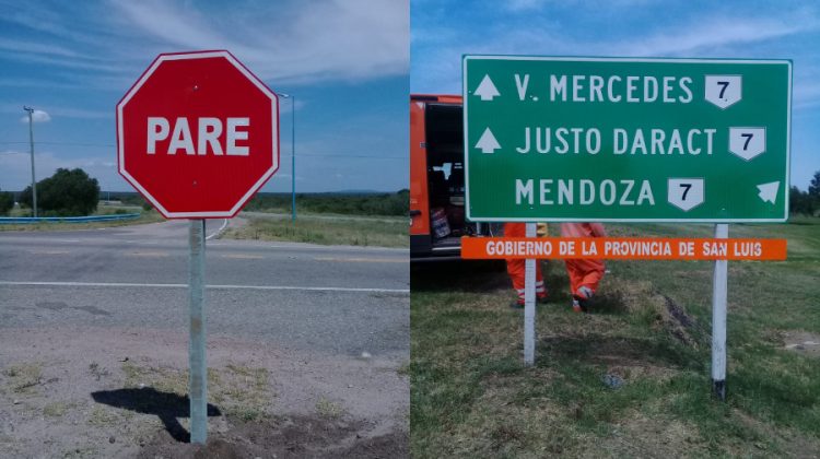 Desarrollan diversos trabajos en las rutas y autopistas provinciales