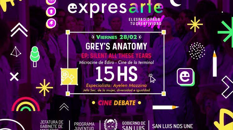 Se viene el último encuentro de cine debate “Expresarte” del Programa Juventud