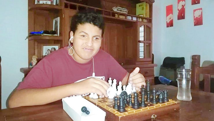 Se disputa el Torneo Provincial Digital para ajedrecistas ciegos y disminuidos visuales