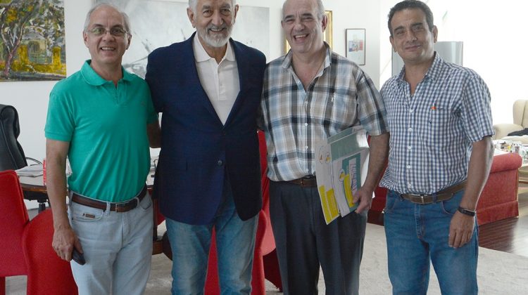 El gobernador recibió a las autoridades de la Asociación Bioquímica de San Luis