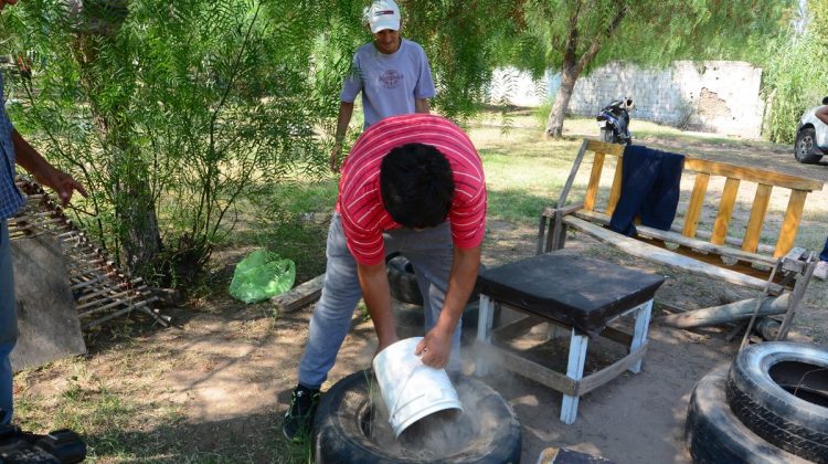 Trabajadores del Plan de Inclusión Social realizan acciones para prevenir la propagación del dengue