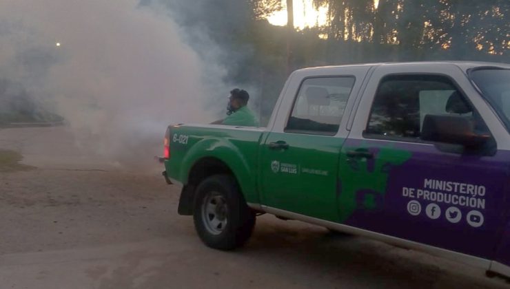 El Gobierno provincial informó nuevas fechas de refuerzos de fumigación