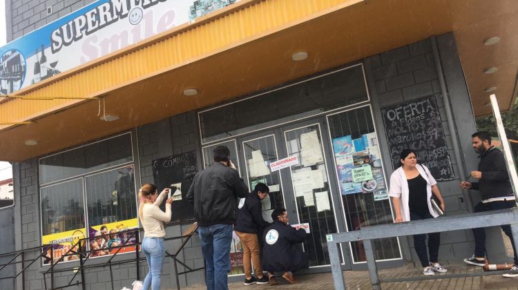 Clausuraron un supermercado en Potrero de los Funes