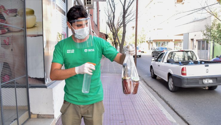 “Sol Puntano” comenzó a entregar sus productos a domicilio