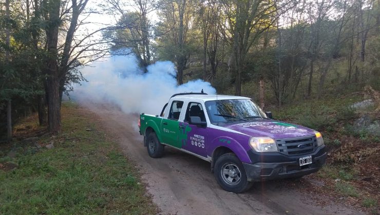 El fin de semana continúan las fumigaciones contra el dengue