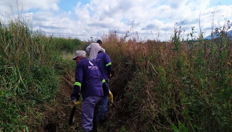 San Luis Agua continúa con el mantenimiento del sistema de canales