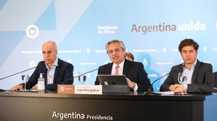 El presidente extendió la cuarentena con aperturas para algunas actividades