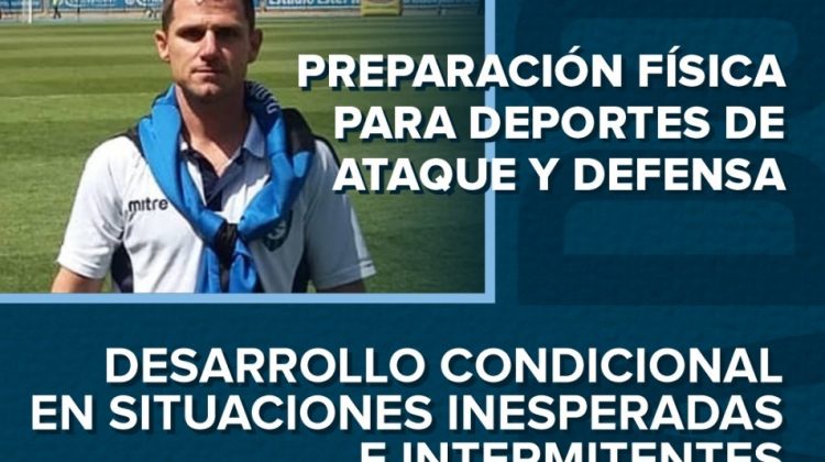 Pablo Rotolo brindará una capacitación sobre preparación física para deportes de ataque y defensa