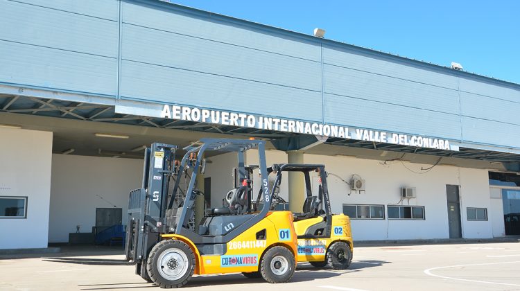 El aeropuerto del Valle del Conlara acondicionado para ser el Centro de Transferencia de Cargas del norte provincial