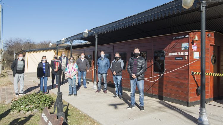 El coordinador de Turismo se reunió con representantes de cabañeros de Potrero de los Funes