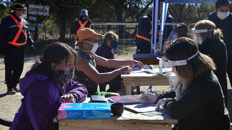 Comenzó este sábado el relevamiento del abordaje territorial entre Merlo y La Paz