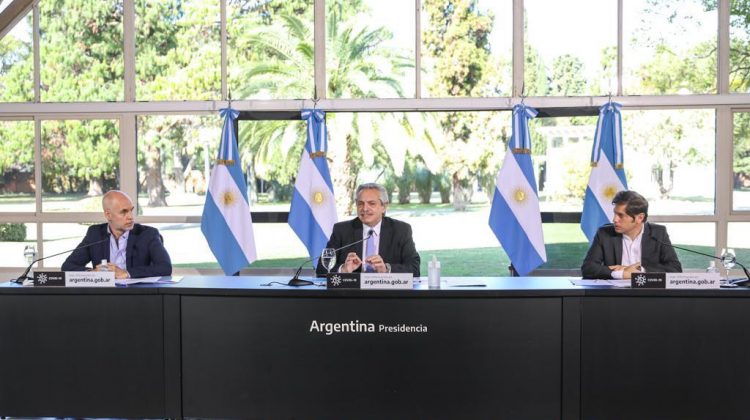 El presidente anunció que el AMBA vuelve a una fase de aislamiento estricto hasta el 17 de julio