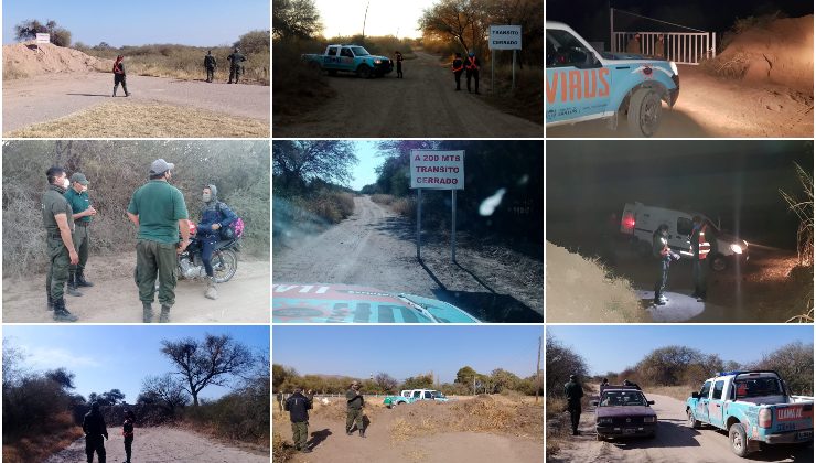 Personal de COSAFI colabora con los controles en los puestos limítrofes del norte provincial