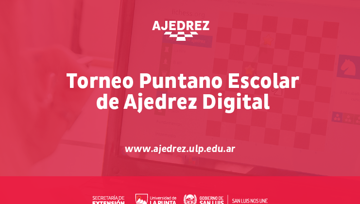 Arranca el primer Torneo Puntano Escolar de Ajedrez Digital