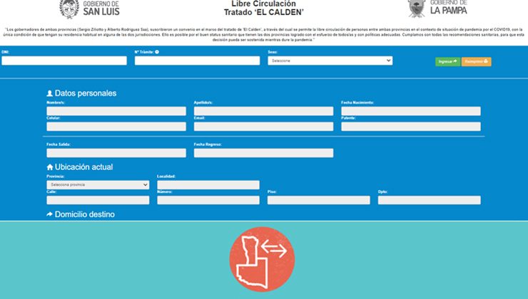 Libre circulación entre San Luis y La Pampa: son más de 1.900 las solicitudes para viajar