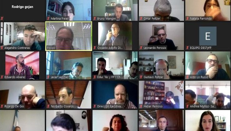 San Luis participó del primer encuentro virtual de la Mesa Federal de Formación Profesional