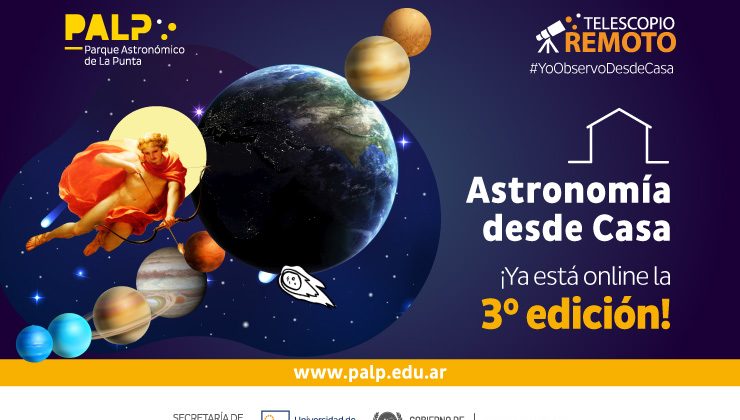 El Sistema Solar es el protagonista de la tercera entrega de “Astronomía desde Casa”