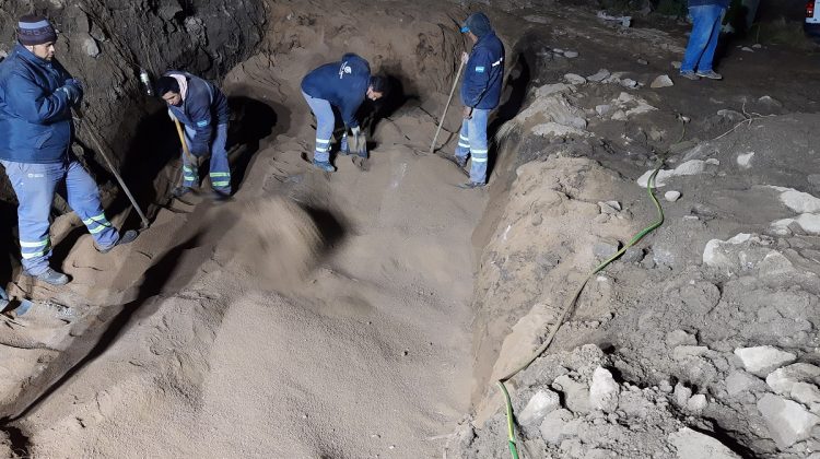 Comenzaron las tareas de reapertura del Acueducto Río Grande