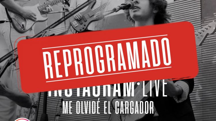 Reprogramarán la presentación de una banda de rock