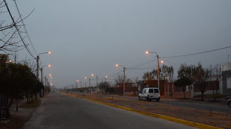 Lloviznas, niebla y mucho frío durante todo el martes