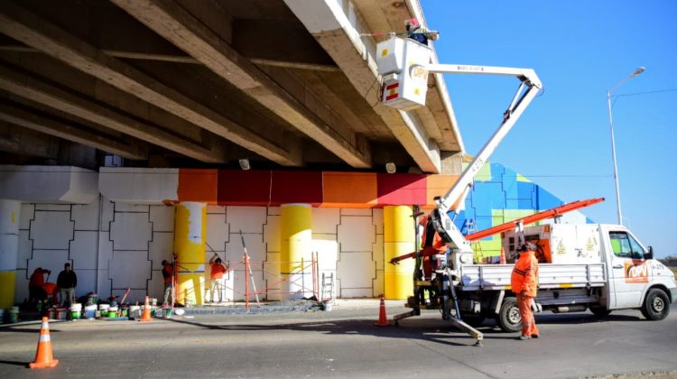 Desde puentes a escuelas, “Pinta San Luis” contagia color