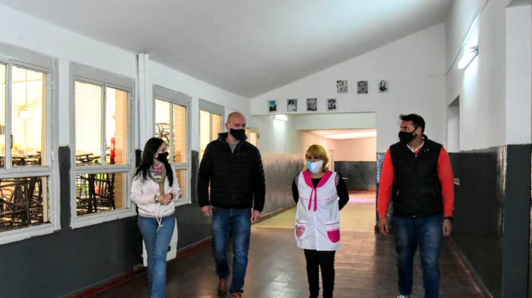 Las obras llegaron a la Escuela “Bartolomé Mitre” de Juana Koslay