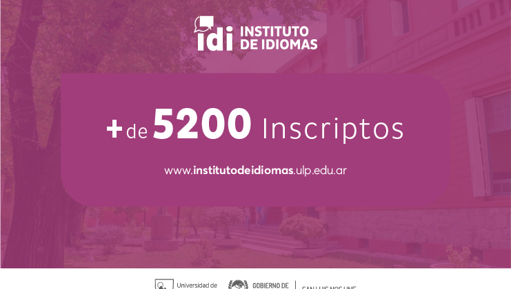 Con más de 5.200 inscriptos en toda la provincia arrancan las clases en el Instituto de Idiomas