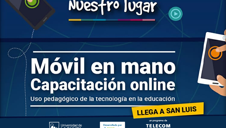 Este miércoles se brindará el Taller “Móvil en Mano“