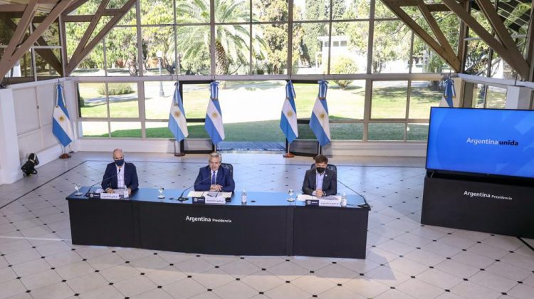 El presidente anunció la extensión del aislamiento social, preventivo y obligatorio, se mantendrá hasta el 30 de agosto
