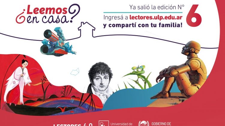 “¿Leemos en Casa?”: llegó la  sexta entrega de la revista digital