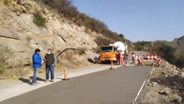 Vialidad Provincial reconstruyó badenes en la zona de El Zapallar