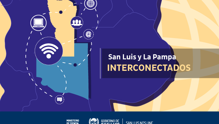 Se realizó la interconexión de las redes de telecomunicaciones de San Luis y La Pampa