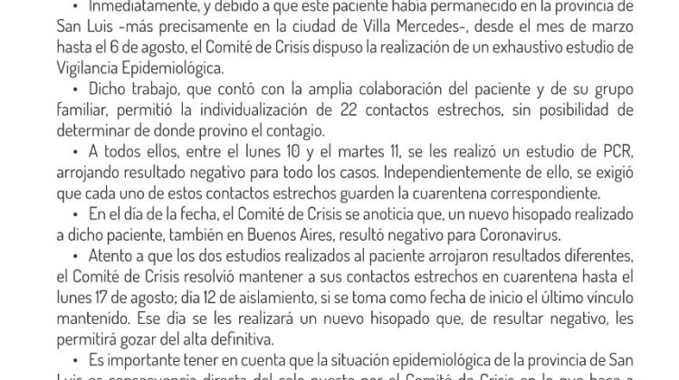 Situación del caso del futbolista de Villa Mercedes