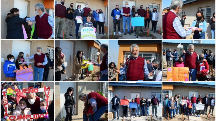 En un clima de pura emoción, 20 familias de La Toma recibieron su vivienda