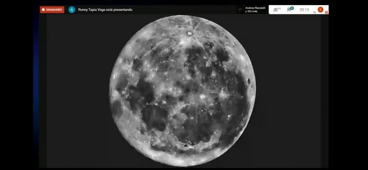 El Parque Astronómico celebró el Día Mundial de la Observación Lunar