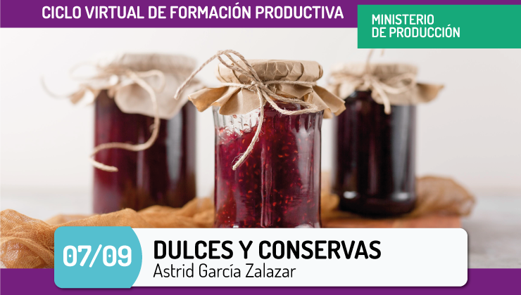 Este lunes dictarán la anteúltima charla del Ciclo Virtual de Formación Productiva