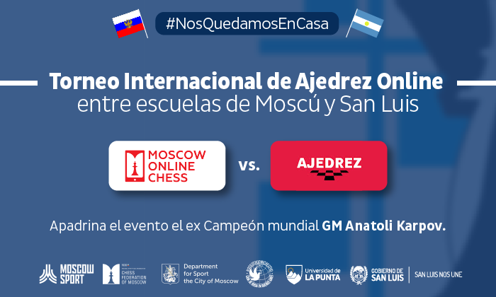 Karpov apadrinará el evento ajedrecístico entre escolares de San Luis y Moscú 