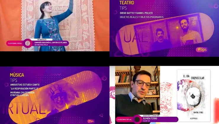 La Plataforma Virtual, Cultural y de Formación Artística presenta su agenda semanal