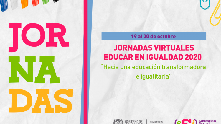 Comienzan las jornadas virtuales Educar en Igualdad 2020