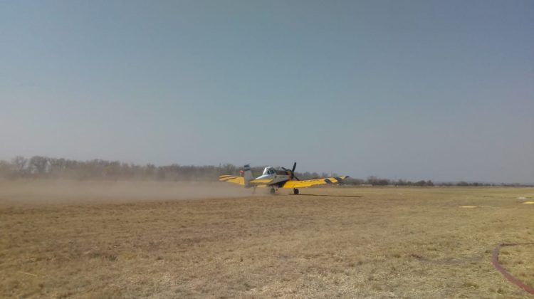 Hay incendios activos en distintos lugares de la geografía provincial