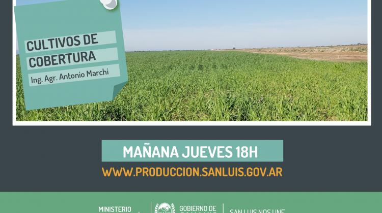 Este jueves se publicará la sexta capacitación virtual de producción agropecuaria