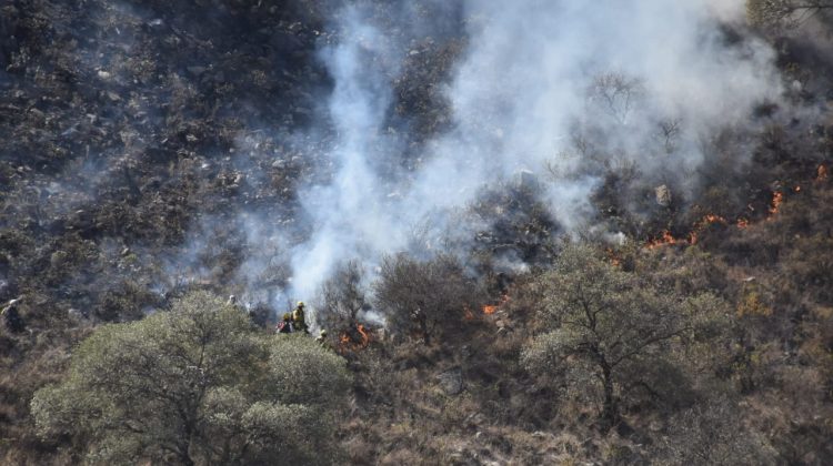 Incendios forestales: el jefe de Policía pidió a la comunidad que colabore para prevenir siniestros